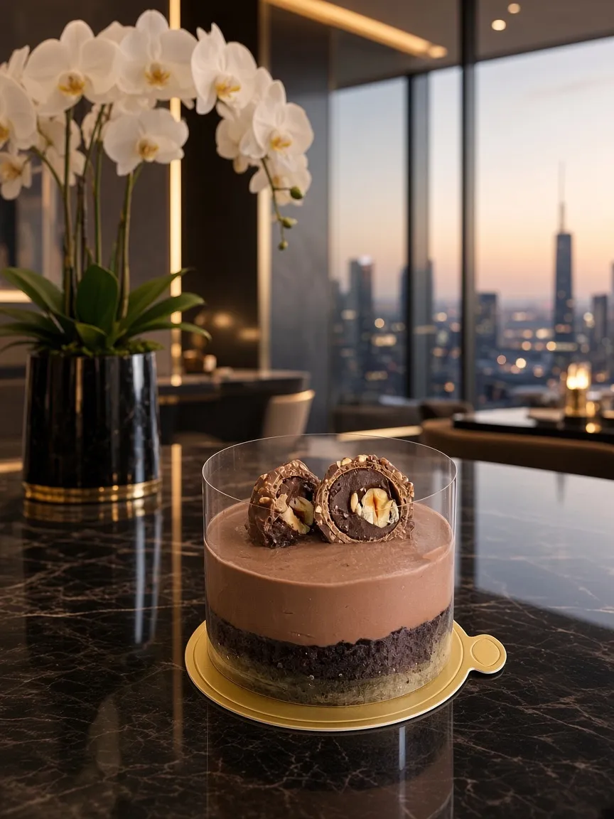 Ferrero Rocher Cheesecake