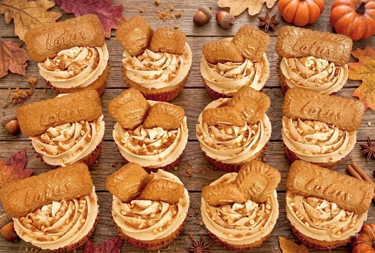 Biscoff Cupcakes