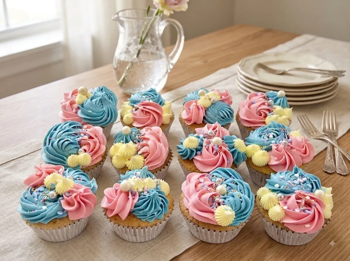 Gender Reveal Swirls