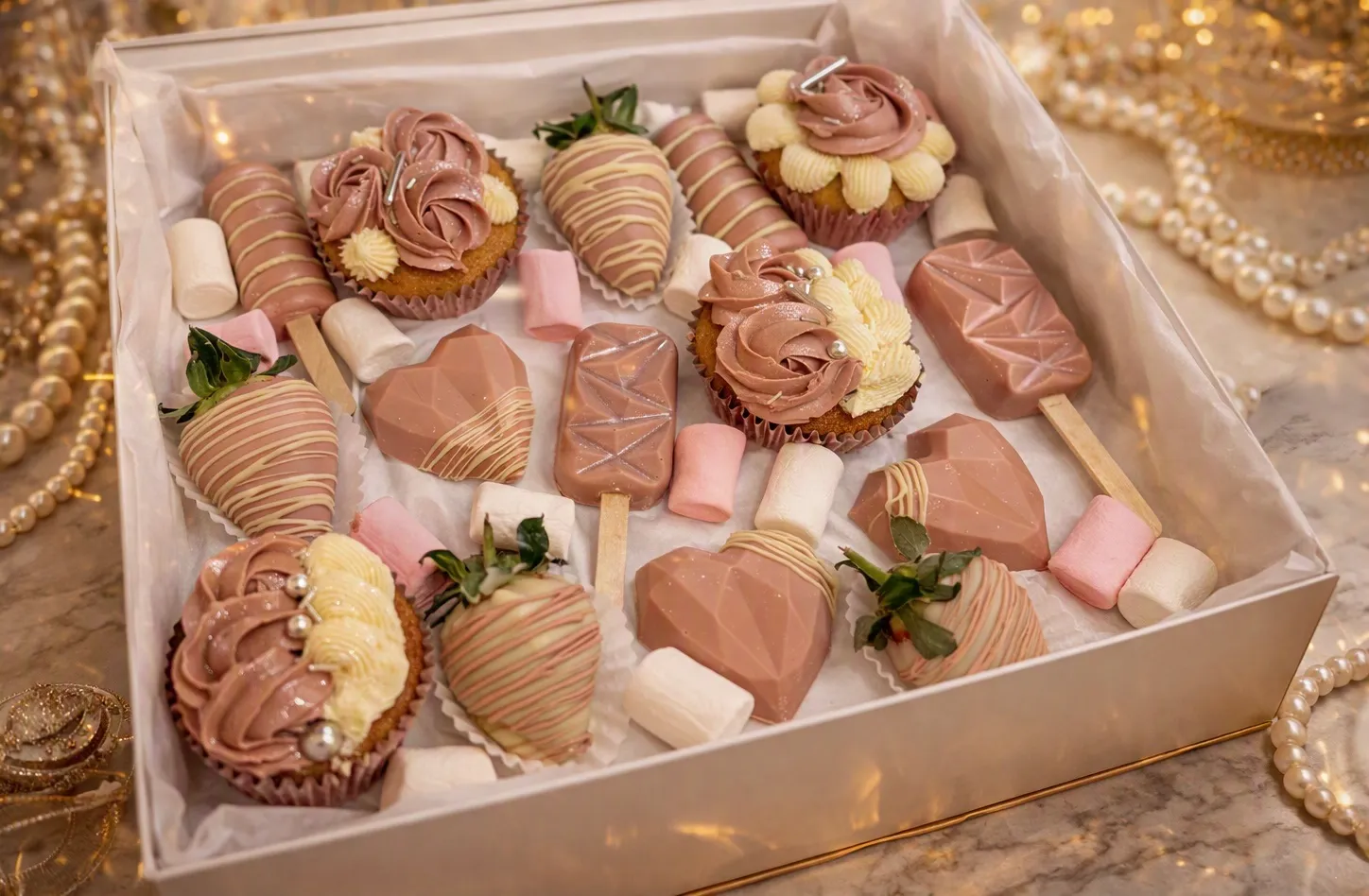 Pastel Pink Assortment Box