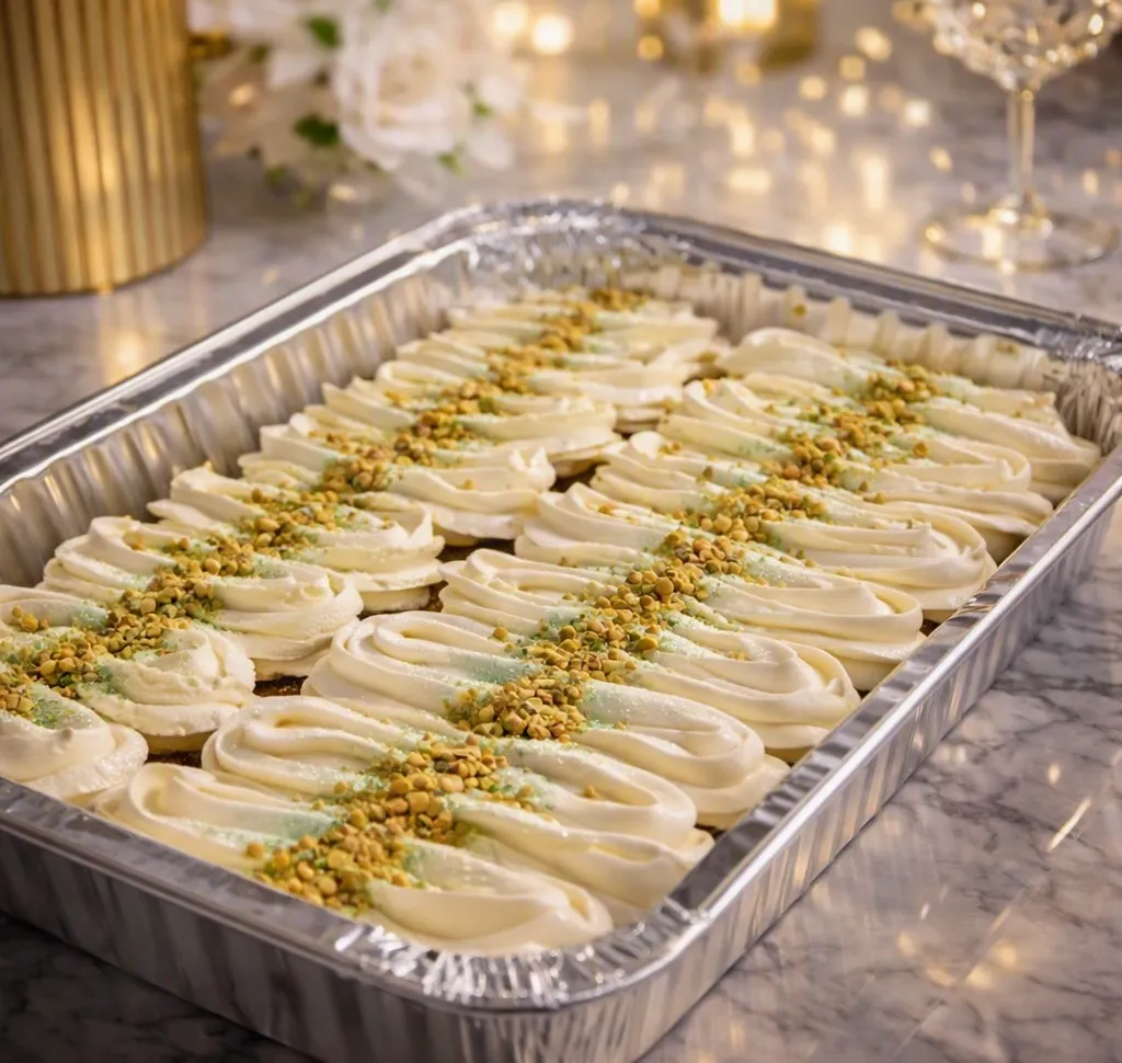 Pistachio Tres Leches Tray